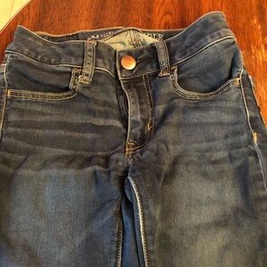 American eagle super skinny jeans 00 Short